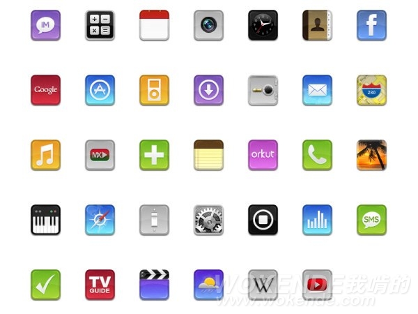   84 free iphone icon pack for windows