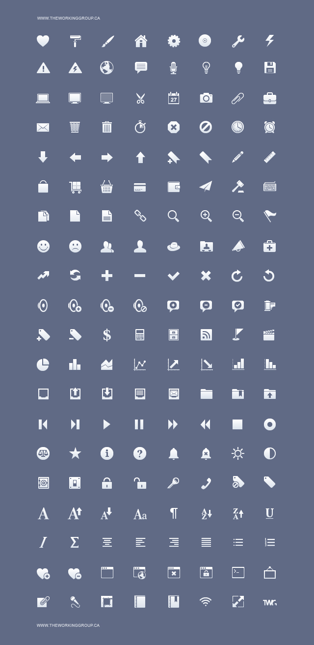   Free iphone toolbar icon pack