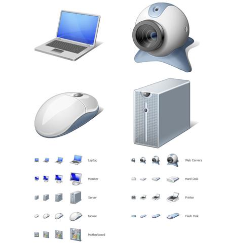   Computer Hardware icons