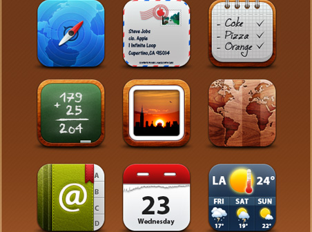   iPhone 4 Icons