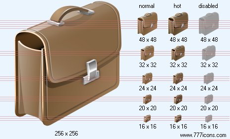   Briefcase Icon packs for windows 7